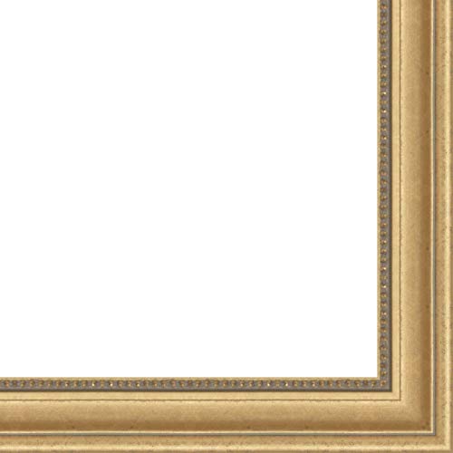 CountryArtHouse Picture Frame Moulding (Wood) 100ft bundle - Traditional Gold Finish - 1.5