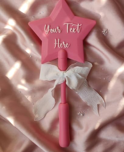 Image of THREADOUS Credit Card Wand Holder Lavendar, Fairy Wand Credit Card Holder, Magic Fairy Pay Star Wand Credit Card Holder, Tap to Pay Wand The Fairy Pay Debit Card Wand for Easy Checkout (Cute Pink)