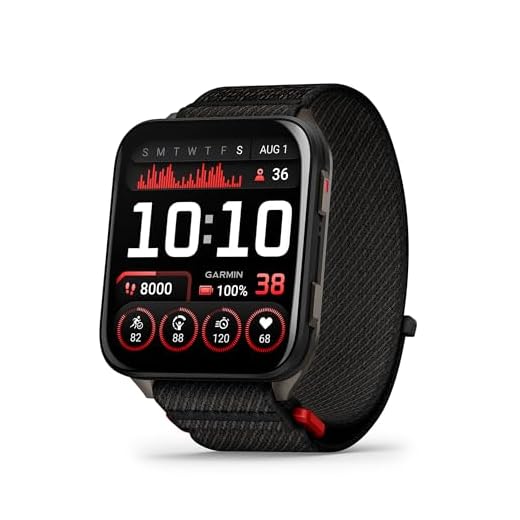 Garmin Venu X1, 51mm GPS smartwatch, Large 2" Square AMOLED Display, LED Flashlight, Lightweight, Ultra Thin 8mm Watch case, 100 pre Loaded Sports apps, up to 8 Days Battery Life, Black