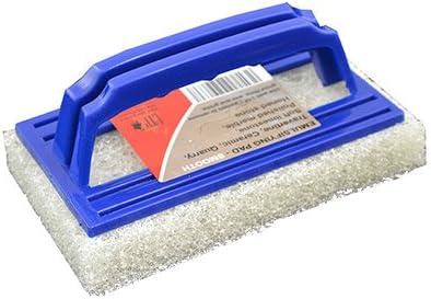 LTP White Emulsifying Pad (Fine) with Handle -Gentle cleaning for polished and other delicate surfaces