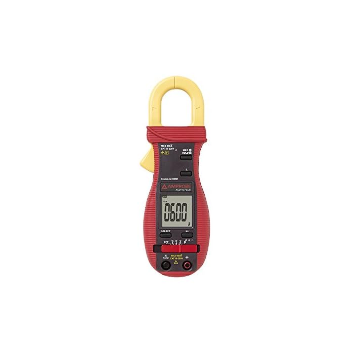 Buy Amprobe ACD10 PLUS 600A Clamp Multimeter with a NISTTraceable