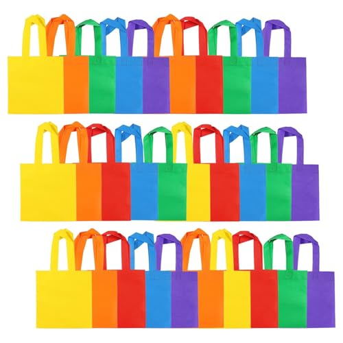 Catálogo de Pack de artículos para fiestas - solo los mejores. 49 Bolsas de Fiesta 30 Piezas Bolsas de Regalo Reutilizables con Asas, Ideal para Fiestas, Cumpleaños, Baby Shower