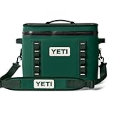 YETI Hopper Flip 18 Portable Soft Cooler, Black Forest Green