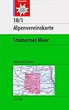 alpenverein wetter vorarlberg  Steinernes Meer: Wegmarkierungen und Skirouten - Topographische Karte 1:25.000 (Alpenvereinskarten)