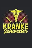  Kranke Schwester: Kostüm Kariert Geschenk Notebook Notizbuch Tagebuch Planner A5 120 Seiten