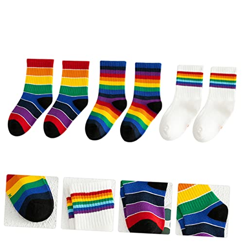 3 Pairs Children's Socks Infant Cartoon Socks Winter Baby Casual Wear Winter Baby2