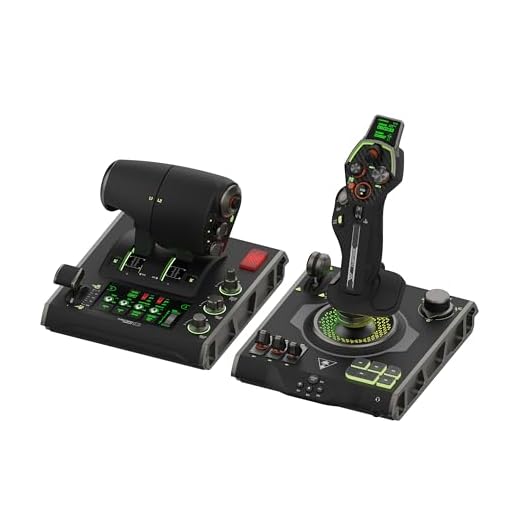 Turtle Beach VelocityOne Flightdeck - Universeller HOTAS-Simulation-Joystick & Schubhebel mit Touch-Display, integriertem HUD & kontaktlosen Sensoren für Luft & Weltraumkämpfe - für Windows 10/11