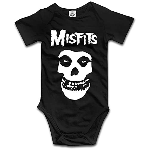 DOQOSESHY Cute Misfits Baby Climbing 0-24 Months Bodysuit Unisex Breathable Toddler Rompers