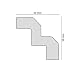 PACK 20m CORNISAS MOLDURAS DE TECHO DECORATIVA"T70" POLIESTIRENO POLIESPAN (10x 2m"T70" +...