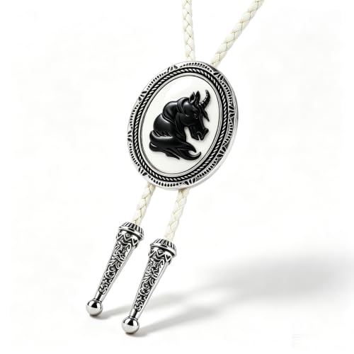Image of Jeilwiy Bolo Tie for Men, Western Bolero Tie Cowboy Ties Native American Cowgirl Bolo Tie Accessories for Men Women