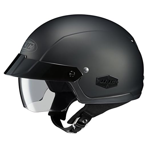 HJC is Men's Cruiser Motorcycle Helmet - Matte Black / Small