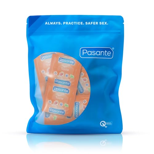 Pasante Taste/Flavoured Condoms - 72 Pack