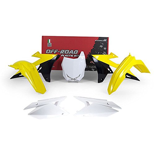 Kit plastique RACETECH couleur origine (2018) Suzuki RM-Z450 pour remplacer vos carénages cassés