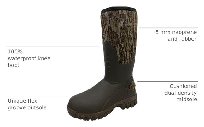 Image of FROGG TOGGS Men's Ridge Buster Waterproof Neoprene Hunting Boot