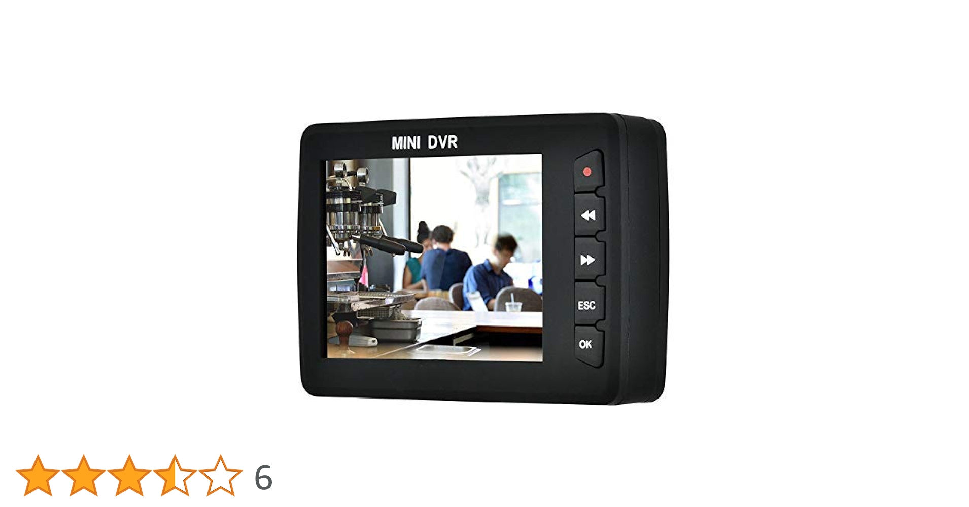 Amazon | Mugast ミニカーDVR 90°広角レンズ 800 * 600解像度 HD