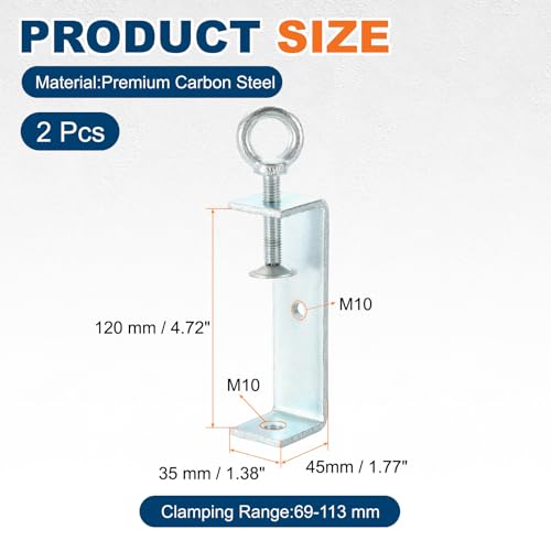 Collier de serrage en C pour stabiliser vos petites pièces sans les marquer - 3