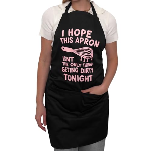 Bar Home Hive Funny Aprons for Women - Apron with Pockets, Cute Cooking Gifts, Fun Kitchen Gag Gift, Baking Novelty