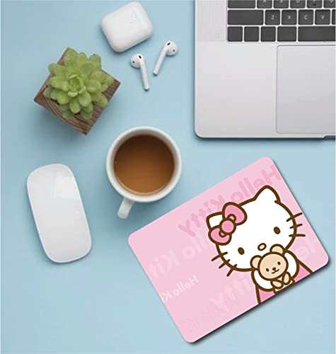 woopme® Hello Kitty Girls Mouse Pad Anti Skid Gaming Mouse Pad for Office Home Desktop Laptop Computer Accessories Kids (24 x 20 CMs) - Image 2