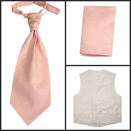 Men's Solid Plain Dress Waistcoat Set for Wedding3