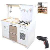 Amazon | [Rocotto] ままごと キッチン リバーシブル 木製 おままごと