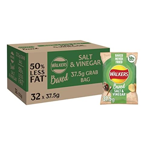 Walkers Baked Salt & Vinegar Crisps Multipack Cover