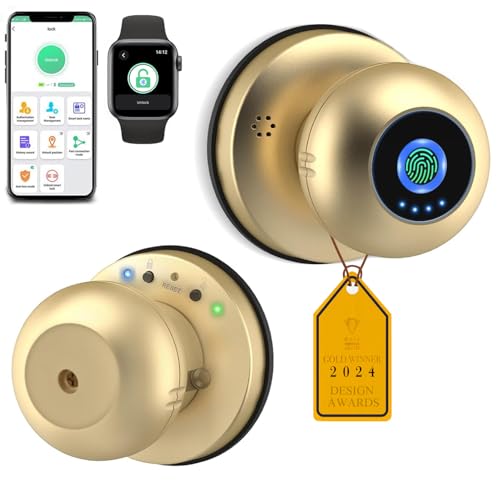 eLinkSmart Fingerprint Door Knob