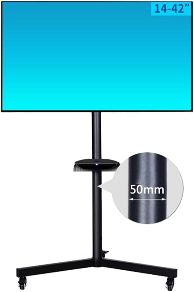 Soporte rodante móvil para TV con ruedas miniatura 6