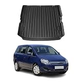 OMAC Bandeja Maletero Bandeja Carga Compatible con Opel Zafira B 2005-2011 Goma TPE Negro