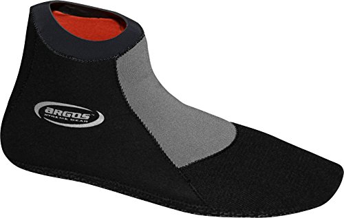 Argos Booties Diving-boots, Black, 2mm/X-Large US
