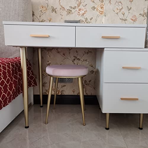 Patas industriales plateadas de 72 cm de alto en pack de 4 para mesas de madera y consolas 3