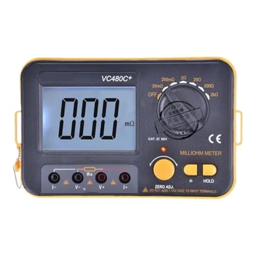 ��R�v VC480C+ �f�W�^���~���I�[�����[�^�[ DC ���R�e�X�^�[ �}�C�N���I�[�����[�^�[ 0.01m��~2k�� ���o�\��R �g�����X ��H���