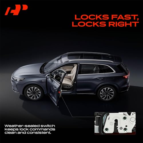 Image of A-Premium Rear Right Passenger Side Door Lock Actuator Compatible with Nissan Juke 2011-2017 Sport Utility