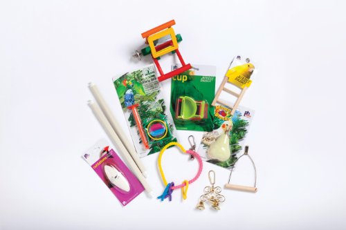 Prevue Pet Products Square Roof Bird Cage Kit - Ideal for Small Birds, Stand Compatible, Simple Cage Assembly, Easy to Clean and Maintain - White and Purple by Prevue Pet Products - Used condition - US$56.00