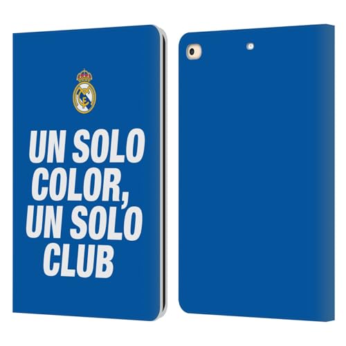 iPad 9.7 étui portefeuille cuir Real Madrid housse protection tablette 2018