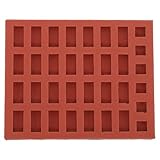 Démoulage facile : le moule en silicone souple et flexible assure un démoulage aisé des briques miniatures sans agent de démoulage, simplifiant ainsi vos projets de bricolage. moule pour briques de jardin ou de table en sable