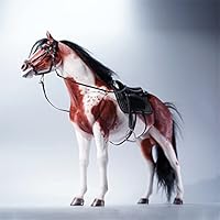 Amazon | Mr.Z 1/6 サイズ アメリカンペイントホース 馬 動物 リアル