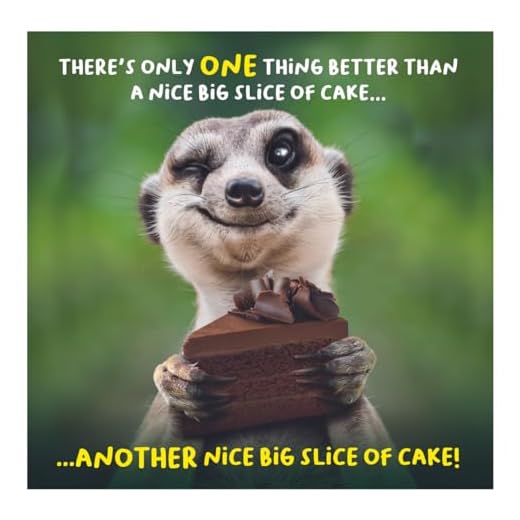 Tarjeta de cumpleaños virtual para él, con texto en inglés "There's Only One Thing Better Than a Nice Big Slice of Cake... Tarjeta de cumpleaños masculina, divertida tarjeta de cumpleaños para él