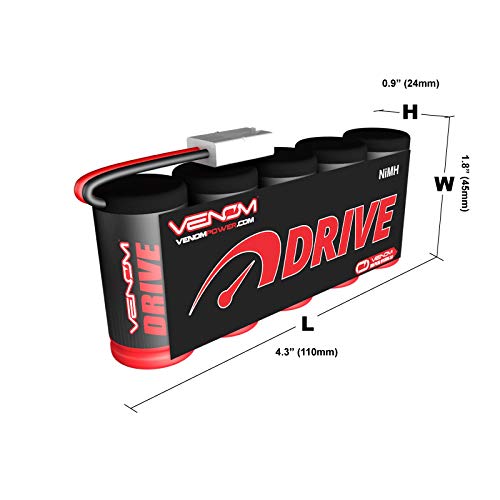Venom 6V 3000Mah 5-Cell Large Scale Receiver Nimh Battery #TOP1