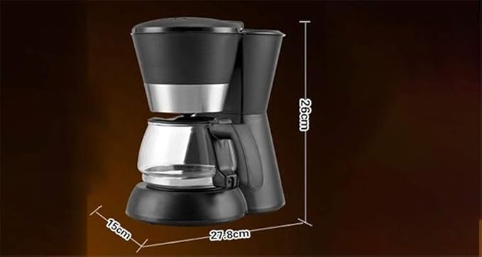 Cafetera Automática de Goteo con Tanque de Agua Transparente y Filtro Permanente miniatura 3
