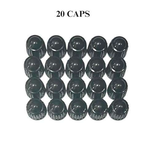 Image of Ultimate Tire Valve Tool Set - 3 Plastic Handle Removers (95mm, 135mm, 170mm), 2 Valve Repair Tools (40x60mm), 20 Colorful Caps, Core Remover & Extractors