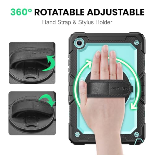 Image of SEYMAC Case for Samsung Galaxy Tab A11+ /A9+ Plus 11 inch, Light Blue