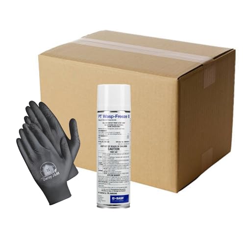 PT Wasp Freeze II 14oz + Disposable Gloves (Case of 12)