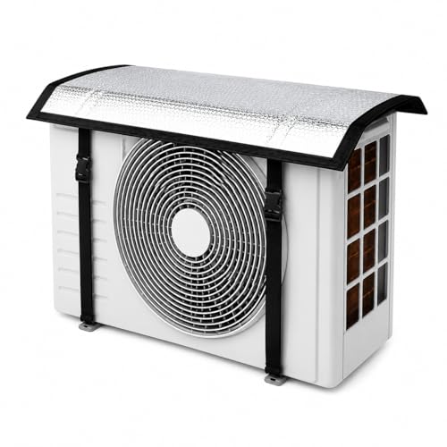 Image of Split AC Cover for 1 Ton-1.5 Ton Outdoor Unit | Heat-Insulated | Weather Resistant & Sun Protection Cover | Extend Lifespan | Boost Energy Efficiency !