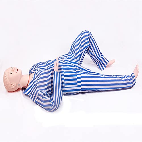 UWYTGF Teaching Model,Human Body Model Nursing Medicine Training Demonstration Model Educational Teaching Dummy, Male, Life-Size PVC