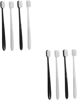 NOLITOY 8 Pçs Escova De Dentes Macia Escovas De Dentes Extra Macias Cerdas Naturais Boca Regando Hortelã Escovas De Dentes Escova De Dentes De Cerdas Macias Pp Mulher Grávida Escova De