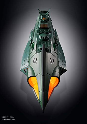 Soul Of Chogokin Gx 89 Space Battleship Yamato 2202 Gamillas Space Armored Vessel Length Approx. 240mm Die Cast & Abs Painted Articulated Figure [Import Japonais] - vue 8