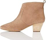 [page_title]-find. Damen Western Stiefeletten aus Leder, Beige (Taupe), 39 EU