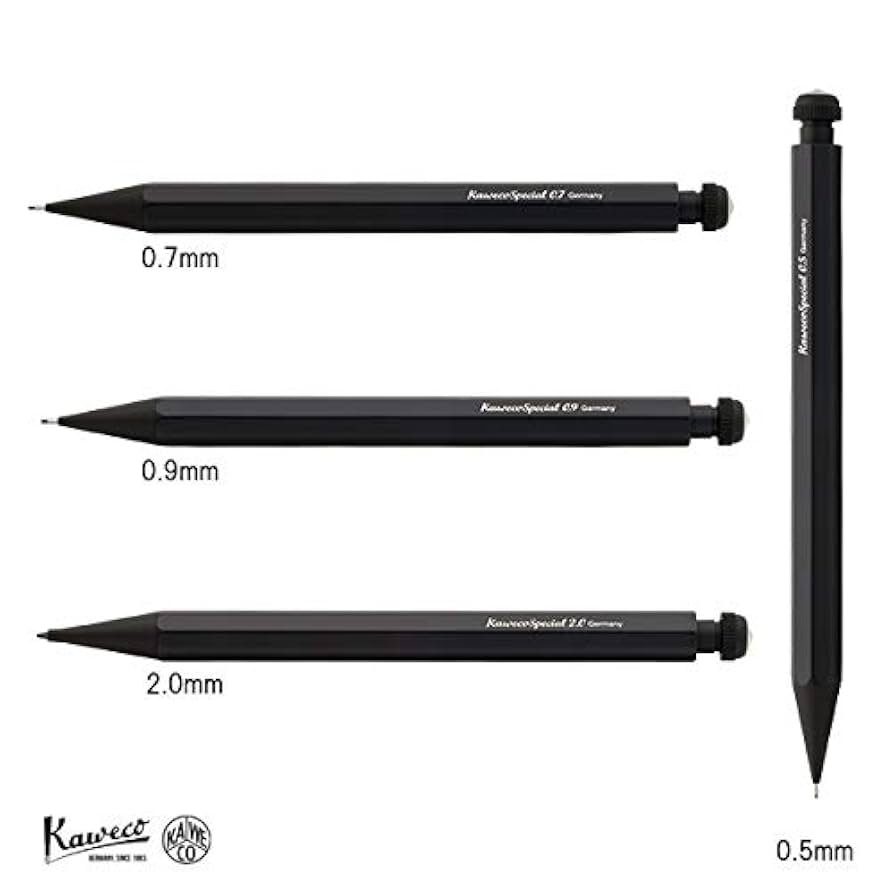 Kaweco Special S 0.5 黒 シャープペンシル　クリップ付き カヴェコ シャープペン ペンシルスペシャル ブラック 0.5mm 純正