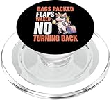 Photo Gallery bags packed flaps waxed no turning back turista da viaggio - popsockets popgrip per magsafe Photo Gallery bags packed flaps waxed no turning back turista da viaggio - popsockets popgrip per magsafe
