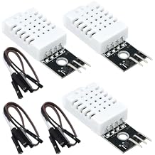3Pcs DHT22 Digital Temperature and Humidity Sensor AM2302 Module Replace SHT11 SHT15 Compatible with Arduino Electronic DIY